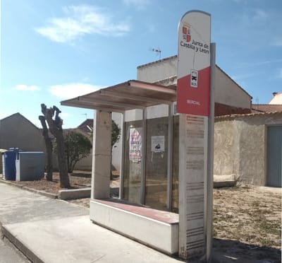 castilla y leon parada autobus bercial segovia