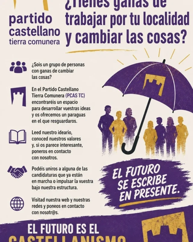 Súmate al proyecto comunero.