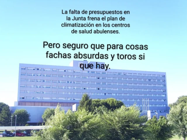 La falta de presupuestos en la Junta frena el plan de climatización en los centros de salud abulenses
https://f.mtr.cool/blqasyzgka